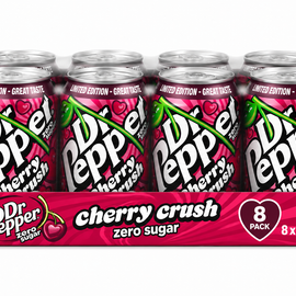 Dr Pepper Cherry Crush Zero Sugar 8 x 330ml