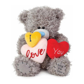 Me To You "I Love You" Three Hearts Teddy Bear