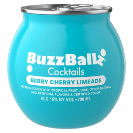 Buzz Ballz Pre-Mixed Berry Cherry Limeade 200ml
