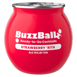 Buzz Ballz Pre-Mixed Strawberry 'Rita 200ml