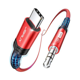 Jsaux USB-C to AUX 1 Meter Male 3.5mm Headphone Jack Adapter