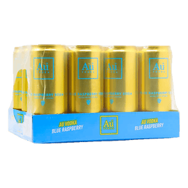 Alcohol Ninja AU Vodka Pre-Mixed Blue Raspberry Soda 12 x 330ml AU005-1
