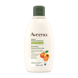 Alcohol Ninja Aveeno Daily Moisturising Yogurt Body Wash with Apricot & Honey Scent Bottle 300ml AV001