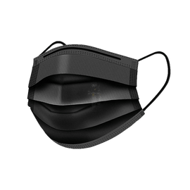 Alcohol Ninja Black Disposable Face Masks Pack of 50 DC002