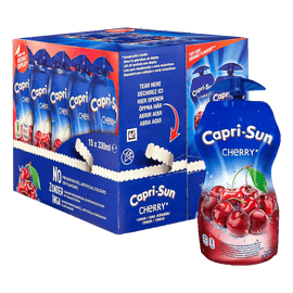Alcohol Ninja Capri Sun Cherry Juice Drink Box 15 x 330ml CS001-1