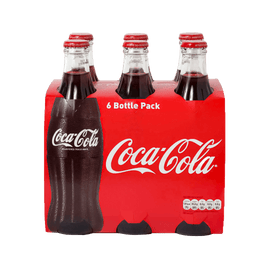 Alcohol Ninja Coca-Cola Classic Glass Box 6 x 330ml CL002-6