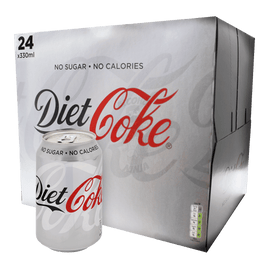 Alcohol Ninja Coca Cola Diet Coke Box 24 x 330ml CL003-1