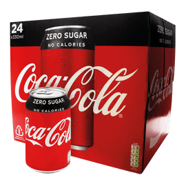 Alcohol Ninja Coca-Cola Zero Sugar Box 24 x 330ml CL001-1