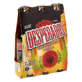 Alcohol Ninja Desperados Original Tequila Flavoured Beer Pack 3 x 330ml DE001-1