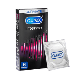 Alcohol Ninja Durex Intense Ribbed & Dotted Condoms Pack of 12 DU023