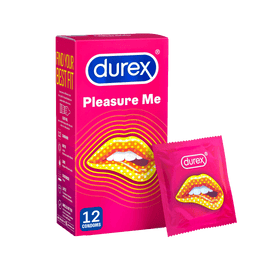 Alcohol Ninja Durex Pleasure Me Condoms Pack of 12 DU004