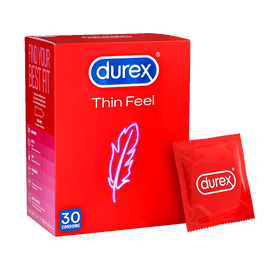 Alcohol Ninja Durex Thin Feel Condoms Pack of 30 DU002-1