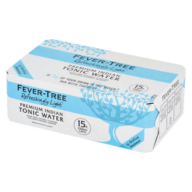 Alcohol Ninja Fever-Tree Refreshingly Light Indian Tonic Water Pack 15 x 150ml FT002-2