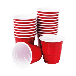 Alcohol Ninja Red Small Cups 2oz Pack of 20 PE001