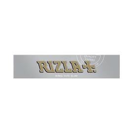 Alcohol Ninja Rizla Super Thin Silver King Size Slim Papers Pack of 32 ZR001