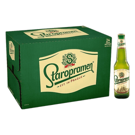 Alcohol Ninja Staropramen Premium Lager Box 24 x 330ml QS001-2