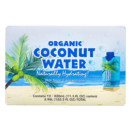 Organic Coconut Water 12 x 330ml - www.alcohol.ninja