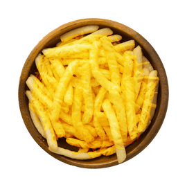 Hand-Cut Golden Fries with Cheese - www.alcohol.ninja