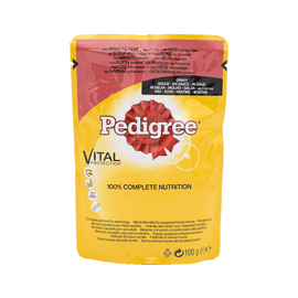 Pedigree Beef & Liver Mix with Vegetables in Gravy 100g - www.alcohol.ninja