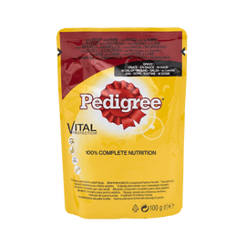 Pedigree Beef & Lamb Mix with Vegetables in Gravy 100g - www.alcohol.ninja