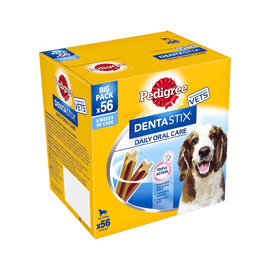 Pedigree Dentastix Big Pack Daily Oral Care Triple Action 56 Sticks - www.alcohol.ninja