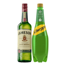 Jameson & Ginger Ale Schweppes - www.alcohol.ninja