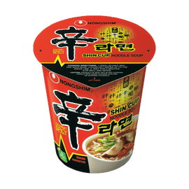 Nongshim Shin Cup Noodle 68g - www.alcohol.ninja