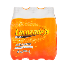Lucozade Orange 6 x 380ml - www.alcohol.ninja