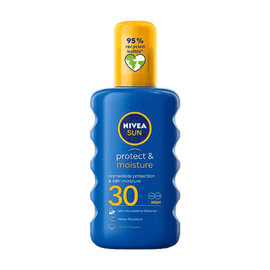 Nivea Sun Protect & Moisture Sun Spray SPF30 200ml - www.alcohol.ninja