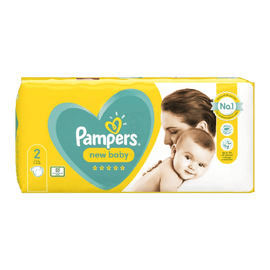 Pampers New Baby Size 2 Pack of 38 - www.alcohol.ninja