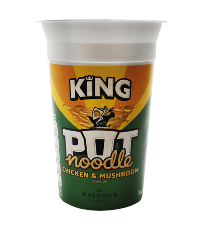 Pot Noodle Chicken & Mushroom 90g/114g - www.alcohol.ninja