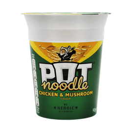 Pot Noodle Chicken & Mushroom 90g/114g - www.alcohol.ninja