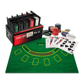 Large Texas Hold'em Poker Set - www.alcohol.ninja