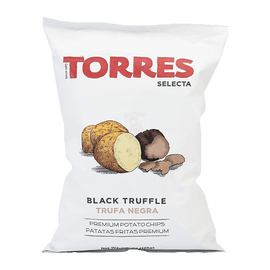 Torres Black Truffle Potato Crisps 40g - www.alcohol.ninja