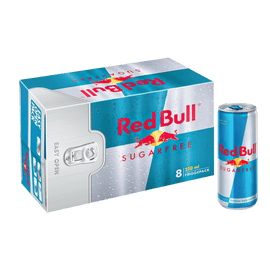 Red Bull Sugar Free 8 x 250ml - www.alcohol.ninja
