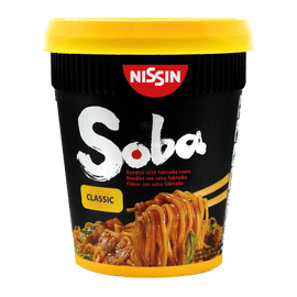 Soba Noodles with Yakisoba Sauce Classic 90g - www.alcohol.ninja