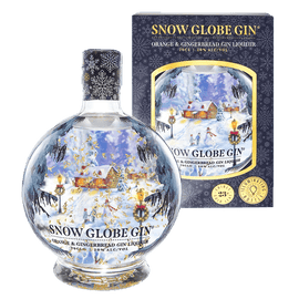 Snow Globe Gin Orange & Gingerbread Liqueur Gift Set 700ml - www.alcohol.ninja