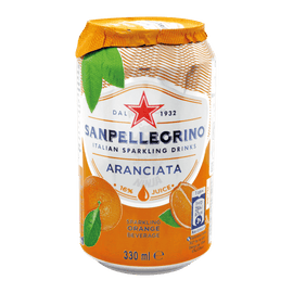 San Pellegrino Aranciata Orange 330ml - www.alcohol.ninja