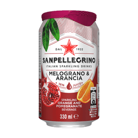 San Pellegrino Melograno & Arancia Pomegranate & Orange 330ml - www.alcohol.ninja