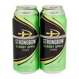 Strongbow Cloudy Apple 4 x 440ml - www.alcohol.ninja