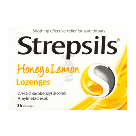 Strepsils Honey & Lemon Pack of 36 - www.alcohol.ninja