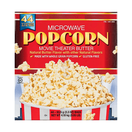 Microwave Popcorn Movie Theatre Butter 44 x 93.5g - www.alcohol.ninja
