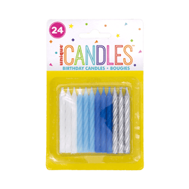 Unieuq Candles Birthday Candles Pack of 24 - www.alcohol.ninja